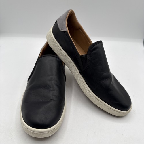 Scarpa da ginnastica UGG donna taglia 9 nera slip on comoda in pelle