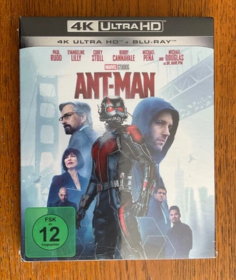 Ant-Man 4K Ultra-HD Ultra HD (+ Blu-ray) (4K UHD Blu-ray) Paul Rudd Peyton Reed - Image 1 of 2