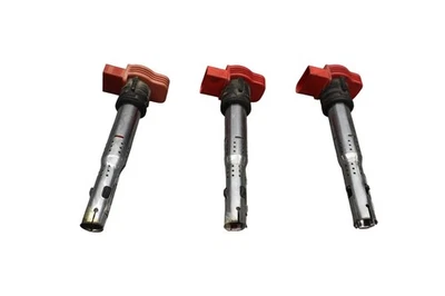 05-19 Audi A4 A5 A6 Quattro SQ5 Q5 Bobina de encendido del motor delantero rojo 06E905115A OEM Foto 1 de 4