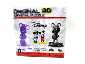 Disney Mickey & Minnie Mouse Original 3D Crystal Puzzle - Picture 1 of 7