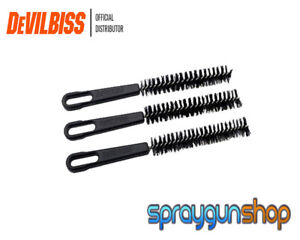 DeVilbiss Gun Cleaning Brushes (Pack of 3) Brand New