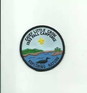 AZ SCOUT BSA 1993 CHIEF LITTLE CROW FALL CAMPOREE INDIANHEAD COUNCIL MERGED LOON - Bild 1 von 1