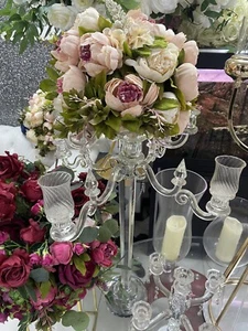 Artificial Peony Ball Centrepiece Ornament Flower Wedding Decor Shop Decor Pink - Picture 1 of 4