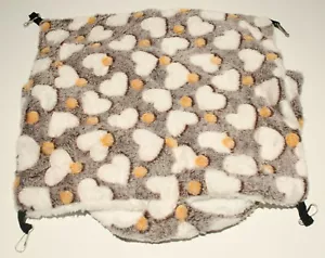 Small Animal Cage Hammock Hanging Plush Lined Double Layer Ferret Sugar Glider - Picture 1 of 3