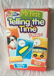 GRAFIX MY FIRST 3D CHE RACCONTA IL TEMPO PUZZLE - Foto 1 di 5