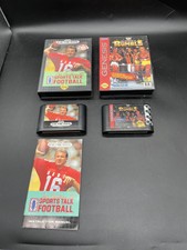 Joe Montana Sports Talk Football & WWF Royal Rumble Sega Genesis LOT OF 2 GAMES