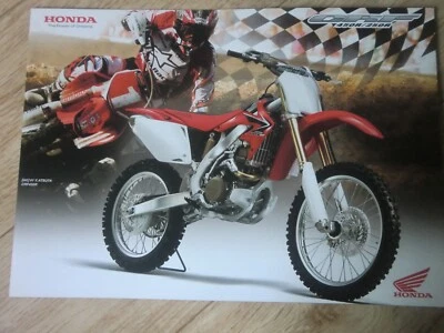 2008  honda   CRF250R CRF450R  Brochure  from JAPAN  CRF450R  CRF250 R 08 - Image 1 of 4