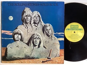THE ROLLING STONES, SOLID ROCK VINYL LP STEREO DECCA BEST OF Greatest hits (r - Picture 1 of 5