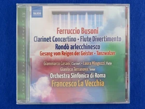 Clarinete Ferruccio Busoni Concertino Flauta Divertimento - Totalmente Nuevo - CD!! - Imagen 1 de 2