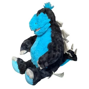 Costruisci un Orso Stegosauro Dinosauro Blu Argento Pensionato 18" Peluche BABW Peluche - Foto 1 di 6