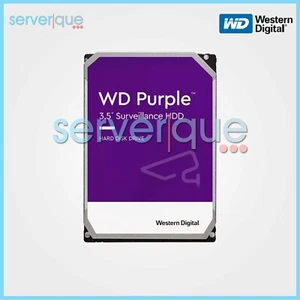 WD33PURZ Western Digital Purple 3TB 5.4K 256MB SATA 6Gbps 3.5" Surveillance HDD - Picture 1 of 3