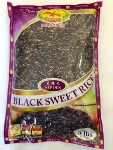 Schwarzer süßer Reis 5 Pfund Non GMO, Gluten Free, GMP HACCP Certified  - Bild 1 von 2