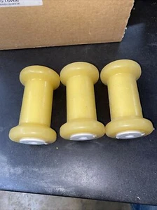 3 Pcs. Yates Rubber Corp 510 TPR Spool Roller - 5in. x 3in. x 5/8in. - Picture 1 of 3