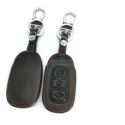 Funda de cuero con llavero remoto de 3 botones apta para HYUNDAI Elantra GT Azera Foto 1 de 4