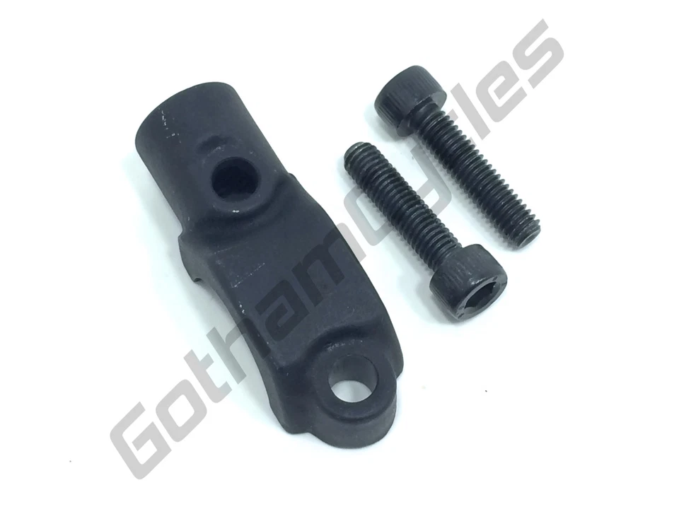 Ducati Brembo Clutch Master Cylinder Reverse Thread Left Hand Mirror Clamp Black - Image 1 of 1