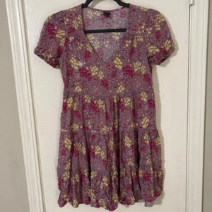 Wild Fable XS Women's Floral Mini Dress - Picture 1 of 5