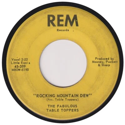 FABULOUS TABLE TOPPERS “Rocking Mountain Dew” REM (1961) - Image 1 of 2