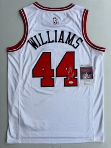 PATRICK WILLIAMS signed Autogramm CHICAGO BULLS Trikot mit COA JSA CA74240 - Bild 1 von 6
