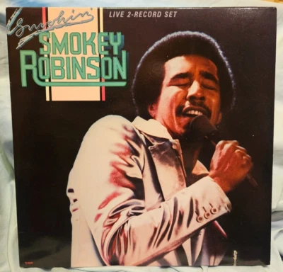 Smokey Robinson - Smokin'.  Live double album. Tamla Motown. Vinyl record - Image 1 of 4
