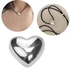 Heart Shaped Pendant DIY Bracelets Necklaces Crafts Gold Silver Heart Charm