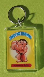 SSFC LUNCH BOX LEFTOVERS SERIES 3 PUMPING I RON and SCOTCH TATE KEYCHAIN - Picture 1 of 7
