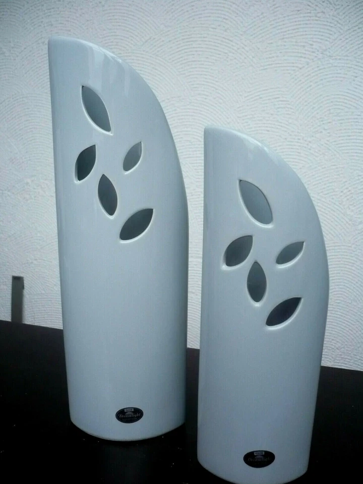 Gilde Design Blumenvase "Vito" grau Dreamlight Ikebana Modern Home Geschenk  TOP - Bild 1 von 1