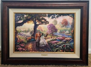 Thomas Kinkade Gone With The Wind 18x27 Artist Proof Oil on Canvas E/P - Picture 1 of 3