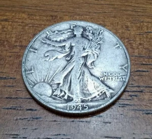 1945 Walking Liberty half dollar, Fine - Bild 1 von 2