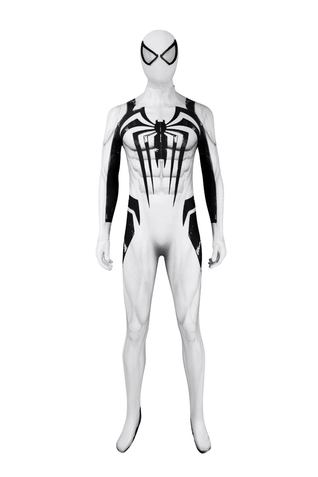 Marvel's Spider-Man 2 Game Anti-Venom Suit Cosplay Kostüm Bodysuit Zentai Tight