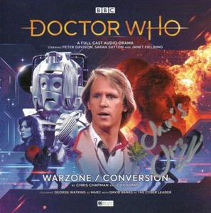 Doctor Who Audio: Warzone / Conversion - Signed by CHRIS CHAPMAN (Big Finish) - Picture 1 of 1