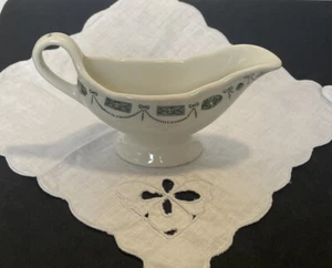 shenango china new castle pa restaurant ware small gravy bowl 7”L X 2 1/2” T - Picture 1 of 6