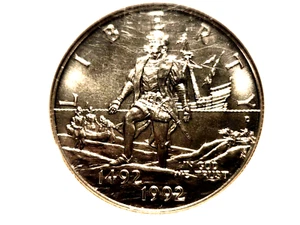 1992-D Columbus Commemorative Half Dollar 50C NGC MS69 - Picture 1 of 3