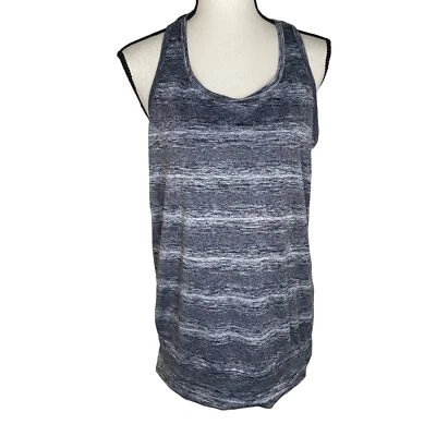 Regata Champion Feminina Leve Atlética Racerback Cinza Sólido Tamanho Grande - Imagem 1 de 4