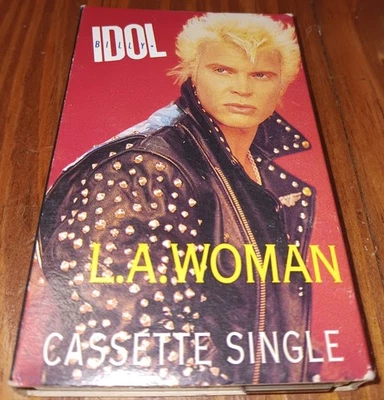 Billy Idol L.A. Woman / License To Thrill Cassette 1990 Chrysalis 4JM 23571 Foto 1 de 4