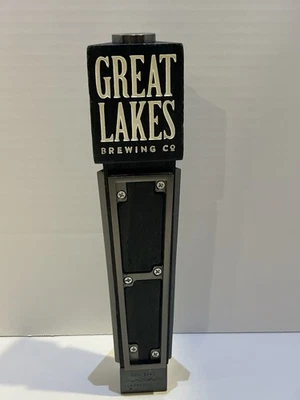 Great Lakes Brewing Co. Beer Tap Pull Handle Cleveland Ohio Wood and Metal - Image 1 of 4
