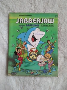 HANNA-BARBERA'S JABBERJAW and the Neptune’s Coloring Book Rand McNally Half Used - Picture 1 of 7