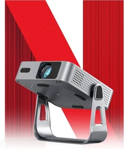 Mini Proyector Inteligente 4K, VISSPL Enfoque Automático y Keystone WiFi 6 y Bluetooth 26000 - Imagen 1 de 7