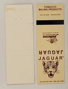 Matchcover Canada Ontario Silver Hill Patterson Farm Supplies  Jaguar - Picture 1 of 1