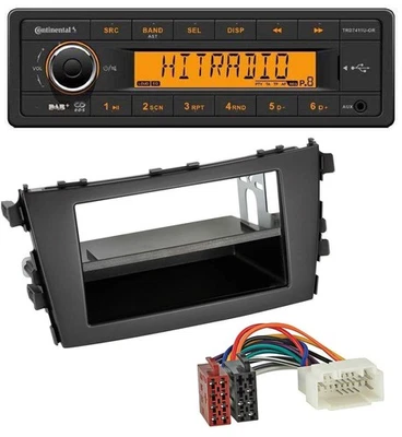 Continental 1DIN DAB MP3 AUX USB Autoradio für Suzuki Celerio (LF, ab 2014) - Bild 1 von 4