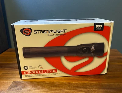Lanterna Streamlight Stinger DS LED HL interruptor de duelo - 75458 nova na caixa - Imagem 1 de 4