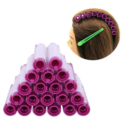 20pcs Hair Perm Rods Fluffy Perming Rod Hair Roller Curler Hairdressing Tool Kit - Image 1 of 4