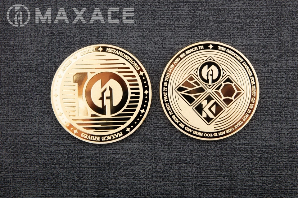 Maxace 10th Anniversary 24kt Gold Coin - Image 1 of 1