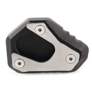 For Kawasaki ER-6F/ER-6N 2013-2017 2014 BLK Kickstand Side Stand Enlarger Plate - Picture 1 of 11