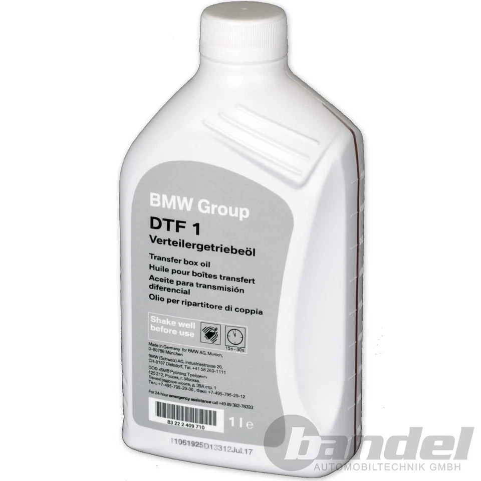 1L GENUINE BMW DTF-1 TRANSFER CASE OIL fits Xdrive TRANSMISSION OIL AWD - Image 1 of 1
