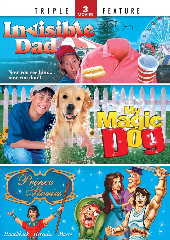 Invisible Dad / My Magic Dog / Prince Stories - Triple Feature (DVD) Hercules - Image 1 of 1