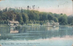 PC EE. UU. Lake Hiawatha Mt Vernon Ohio 1906 - Imagen 1 de 2
