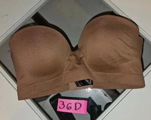 36D H&M Womens NUDE Underwire BACK Closure Multiway Strapless - Picture 1 of 4