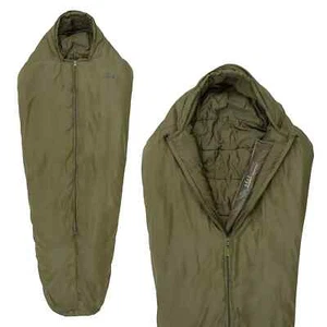 Highlander Challenger 400 Sleeping Bag -2°C Mummy Shape Centre Zip Military Army - Picture 1 of 6