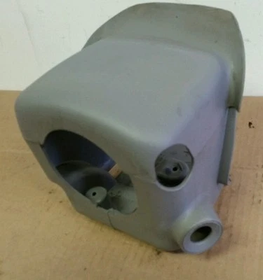 2003 SATURN ION LEFT DRIVER STEERING WHEEL SHROUD COVER PANEL OEM GREY  — 第 1/4 张图片