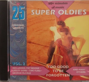 25 Super Oldies Too Good To Be Forgotten Vol 2 CD - Gut - Bild 1 von 3